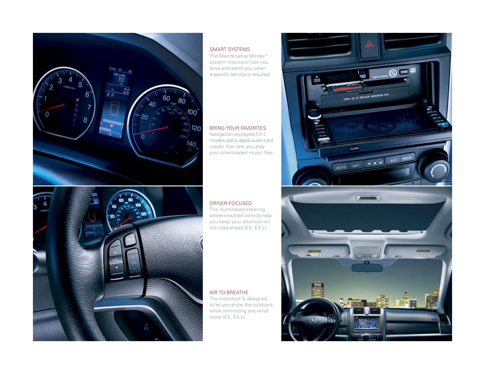 2008 Honda CR-V Brochure Page 13